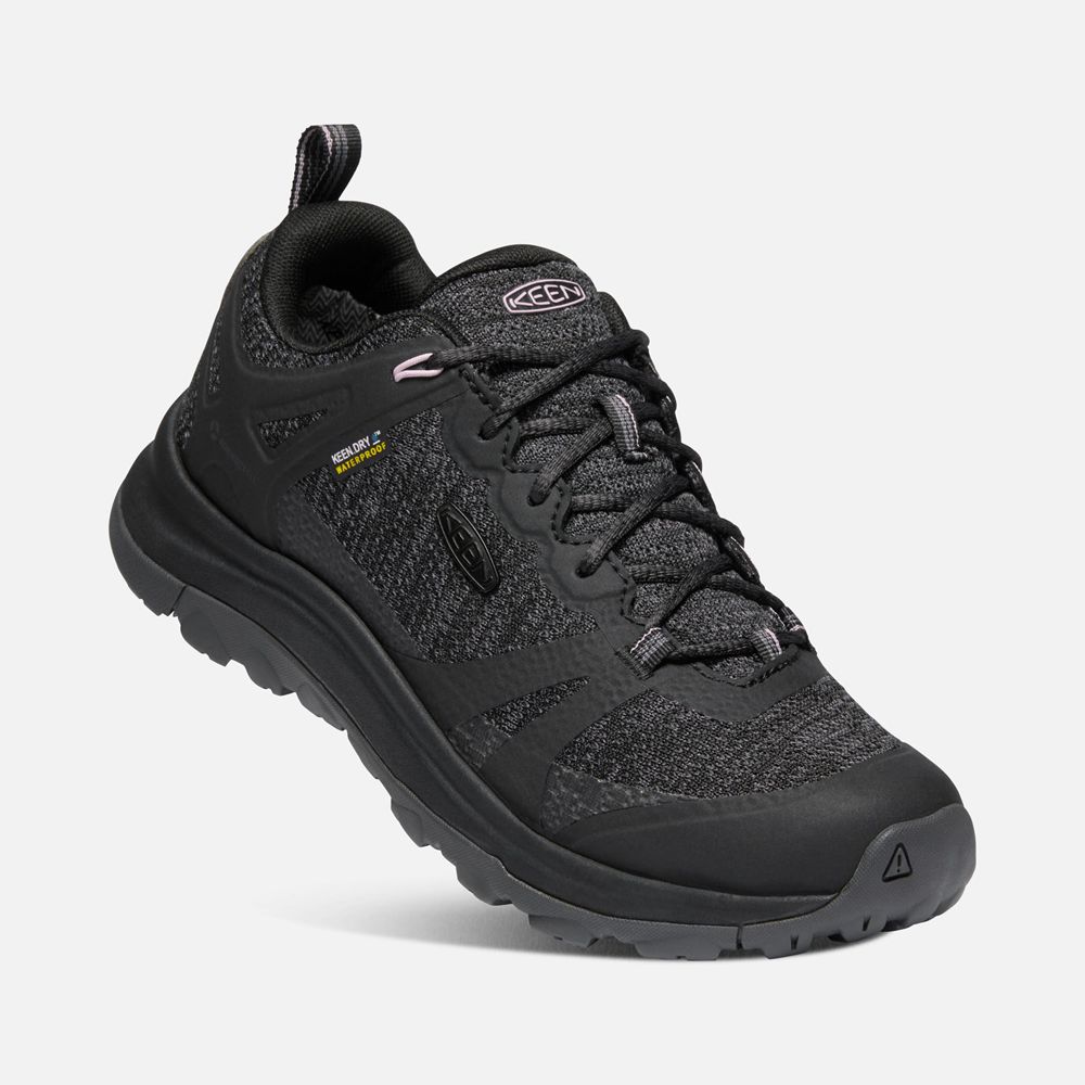 Keen Sneakers Dam Svarta - Terradora Ii Waterproof Shoes - 764951UCP